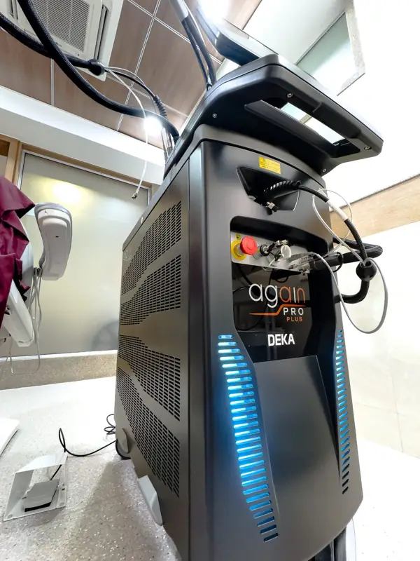 DEKA Again PRO PLUS laser in the department